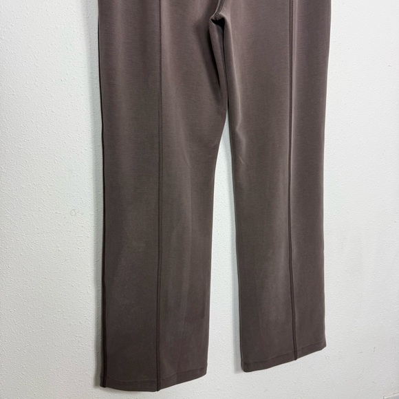 Lululemon Brown Softstreme High-Rise Pant Wide Leg Flowy Soft Lounge Wear Sz 10 - Picture 9 of 11